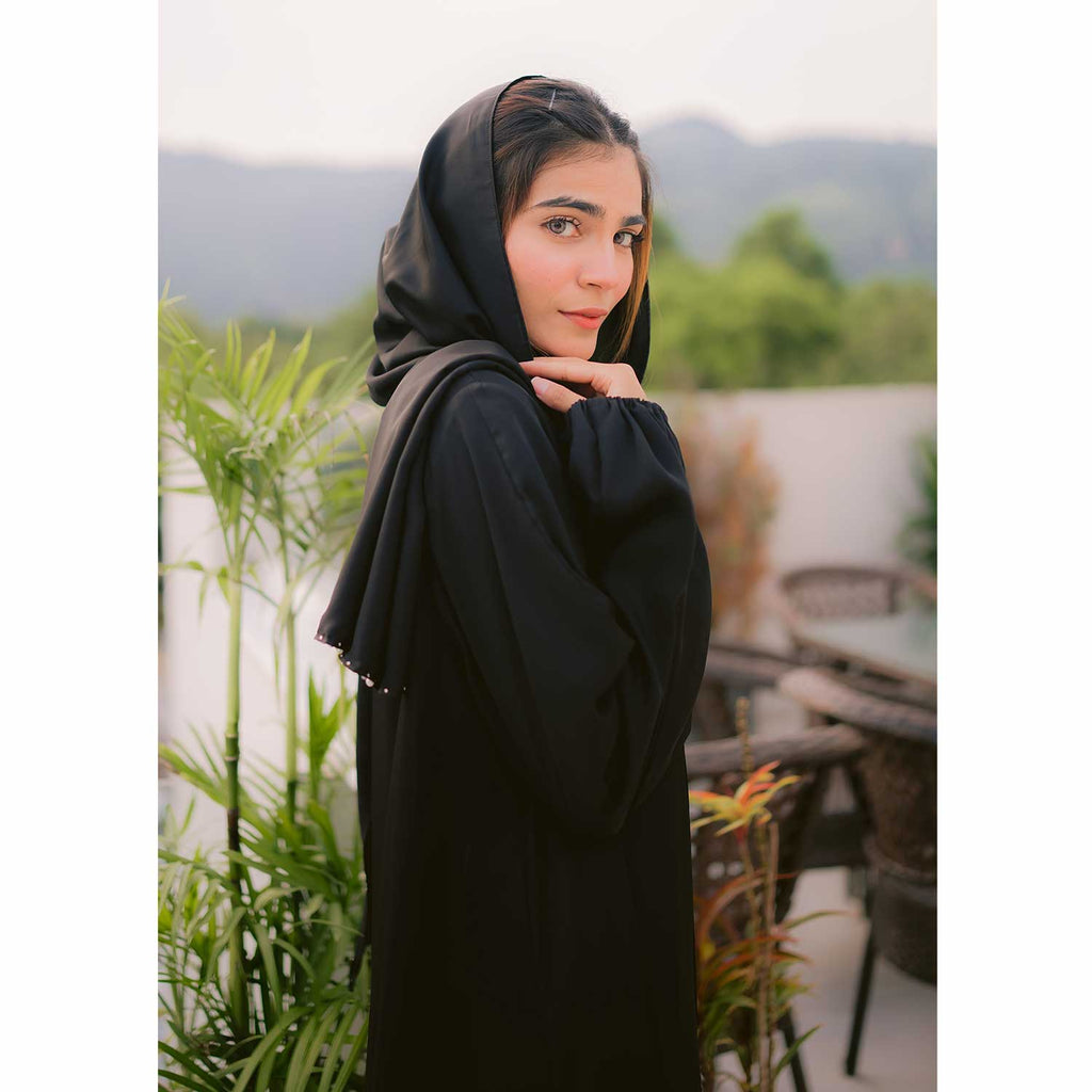 Black abaya (007) by Astore in Pakistan