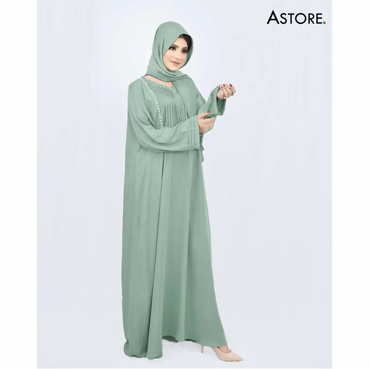 Grace Abaya with Pastel in Pakistan