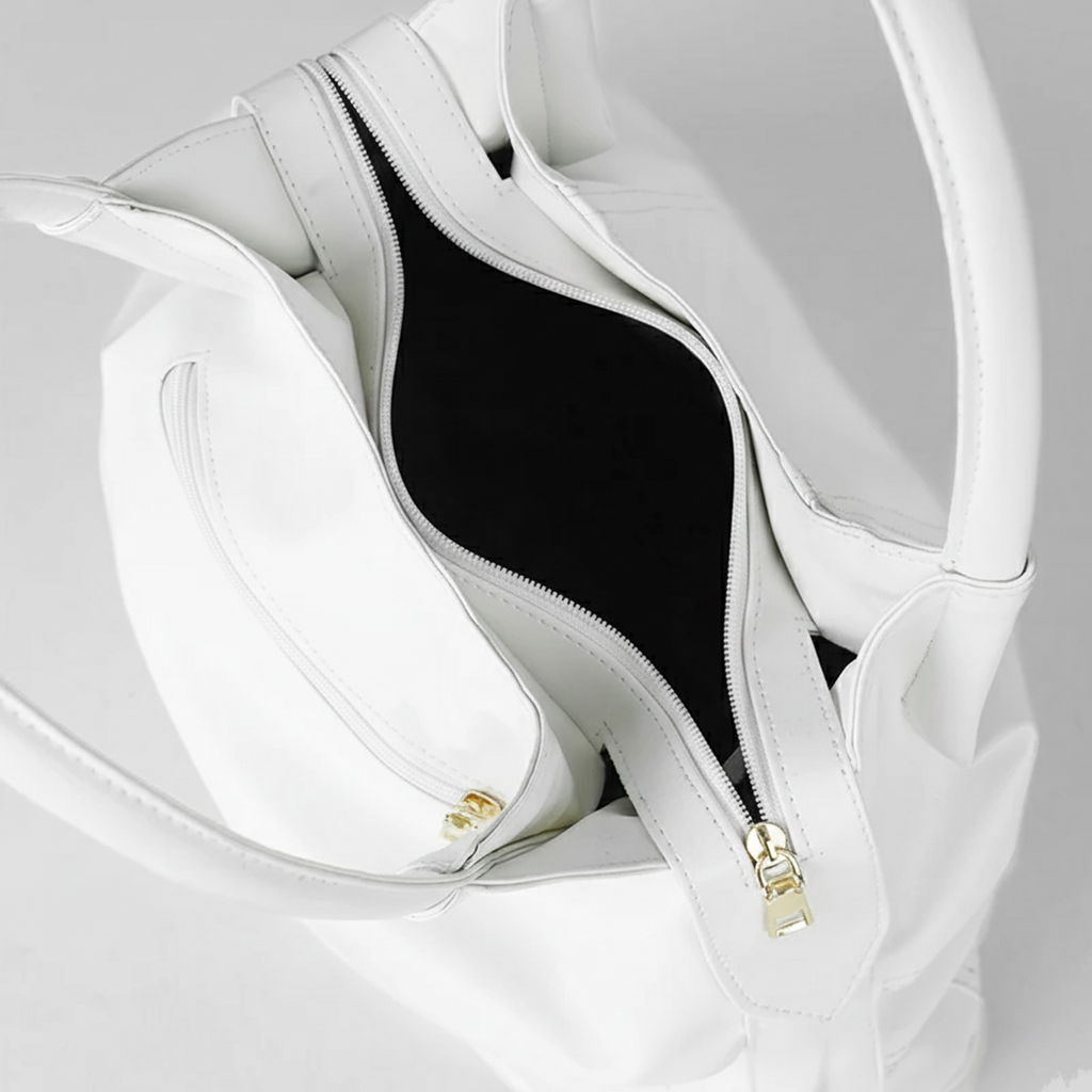 Scrunchie Bag White