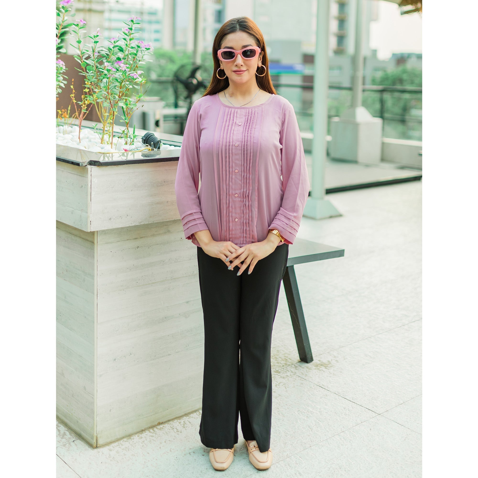 Candy top shirt (pink)