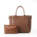 French bag set of 2 brown