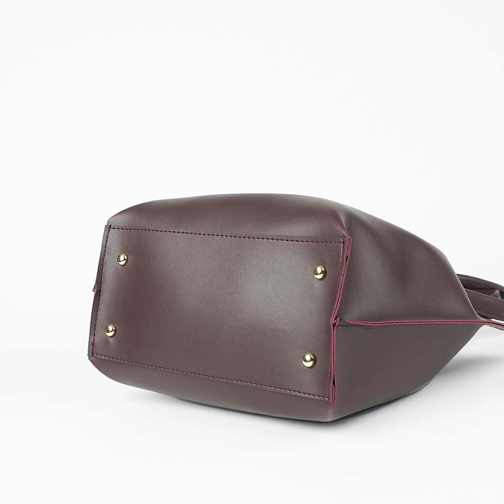 Daily Tote Bag Maroon