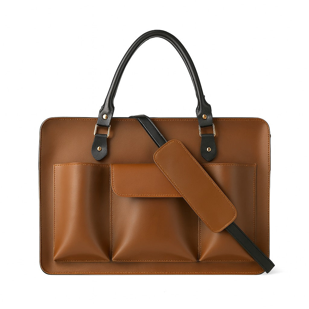 Fizzy Laptop Bag Brown