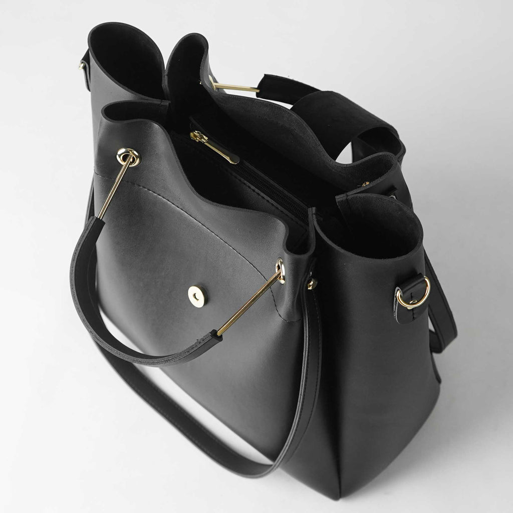 Emerald Bag Set Of 3 Black