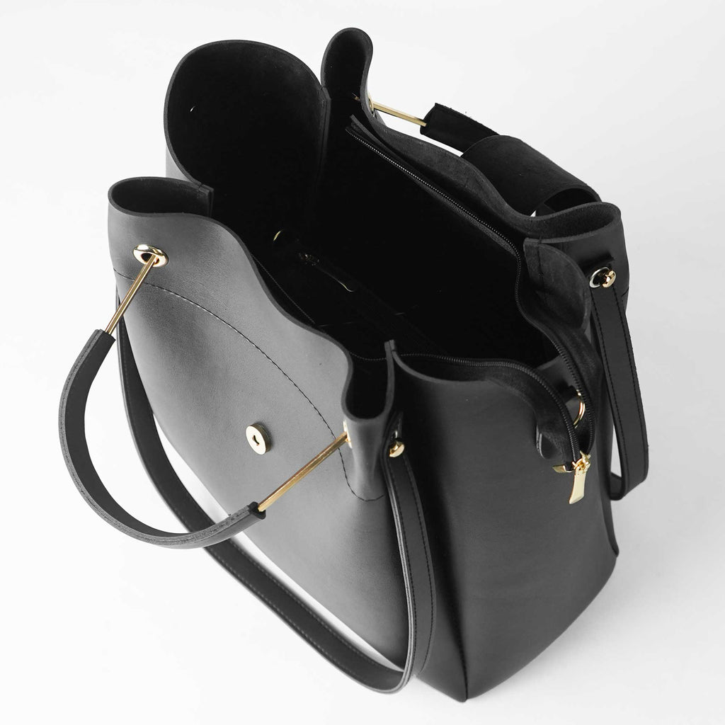 Emerald Bag Set Of 3 Black