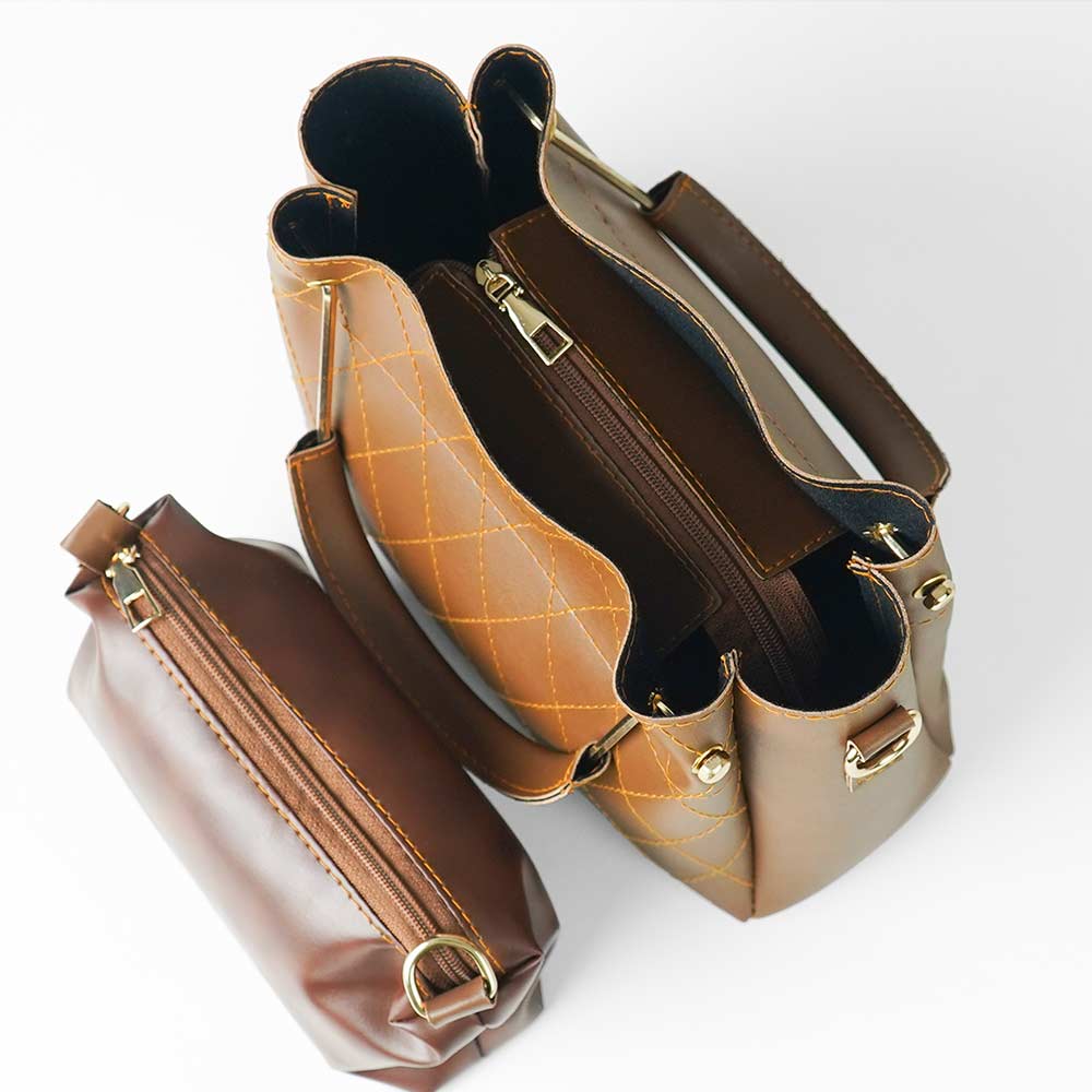 Berry set of 2 bag Brown