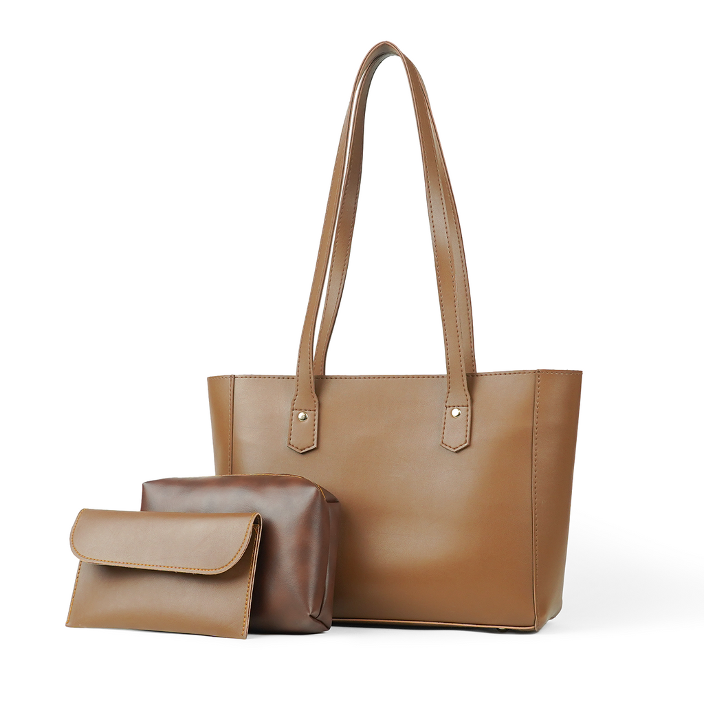 Dew set of 3 bag brown
