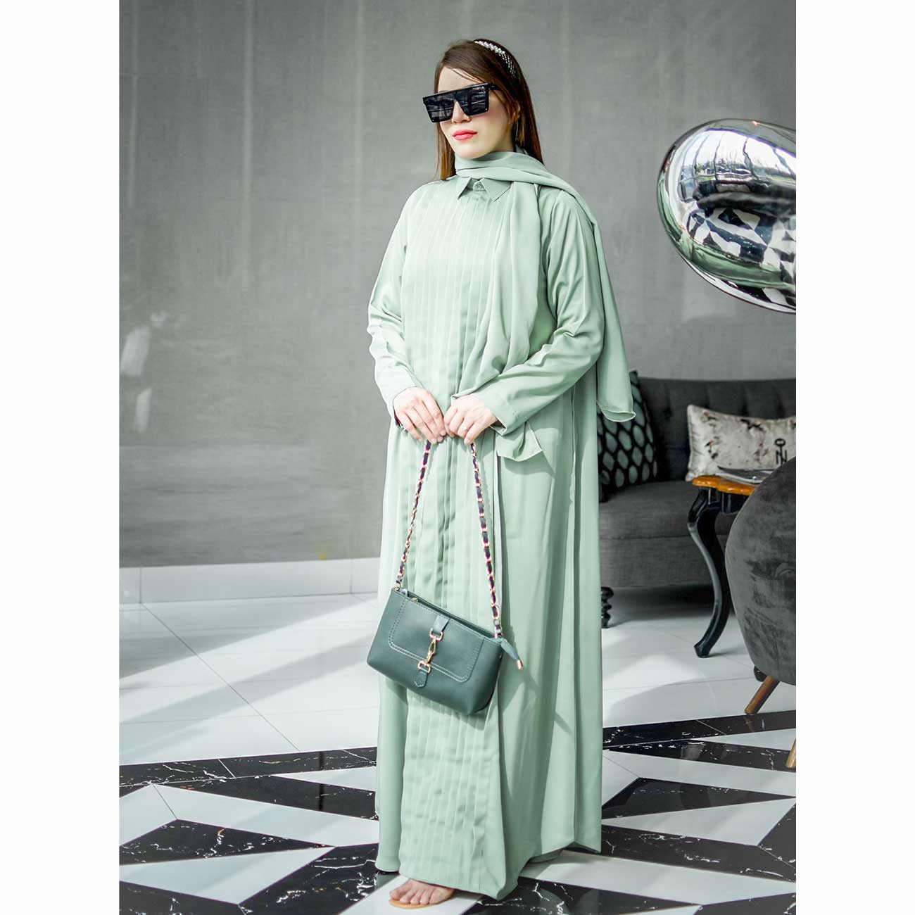 Streak Abaya (pastel) for Women Online in Pakistan by Astore