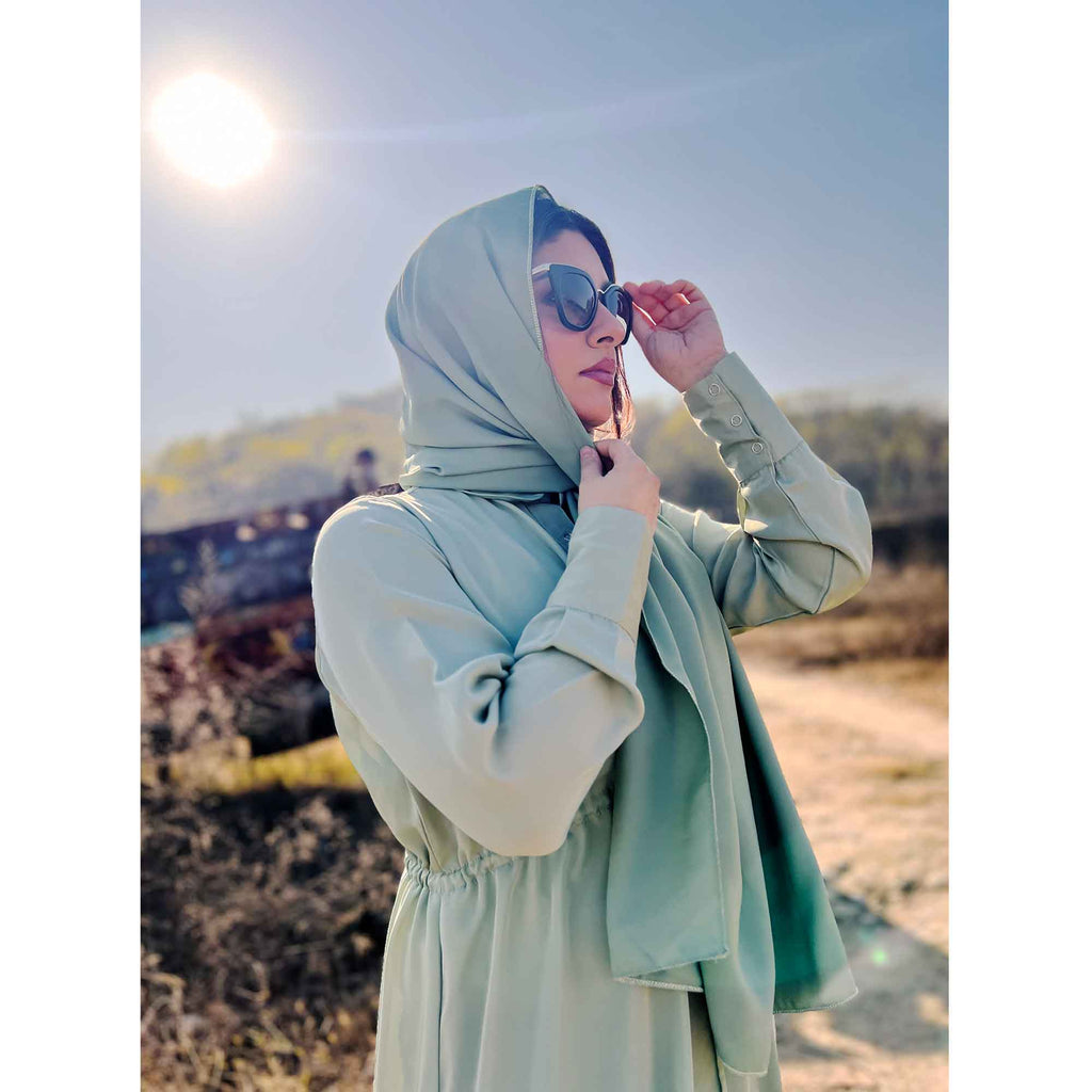 Elegant Maxi Abaya (Pastel) by Astore Online in Pakistan - Abaya Gowns
