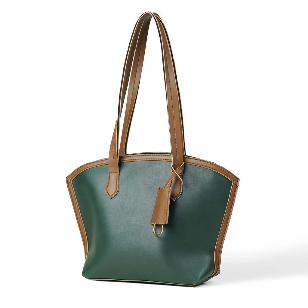 Flo bag Set of 3 green & brown