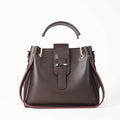Emerald Bag Set Of 3 Maroon